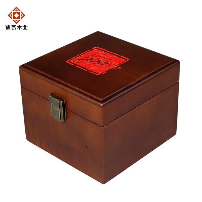 实木陶瓷碗收藏礼品木盒