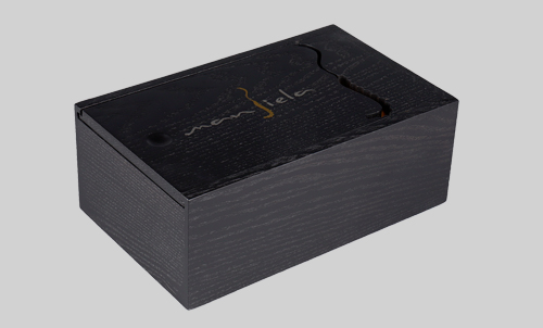 黑色水曲柳虫草木盒2
