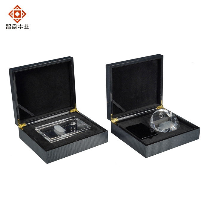 碳纤维水晶礼品包装木盒
